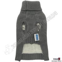 Пуловер за Куче - XS, S, M - Сив/Бял цвят - Nobleza, снимка 2 - За кучета - 38867820