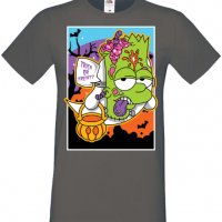Мъжка тениска,The Simpsons Bart Simpson 02,Halloween,Хелоуин,Празник,Забавление,Изненада,Обичаи,, снимка 8 - Тениски - 38136320