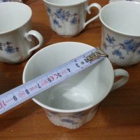   порцелан Бавария чаши за чай латиера захарница, снимка 4 - Антикварни и старинни предмети - 34960076