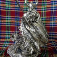 Продавам- Статуетка/Фигура на Норвежки бог Фрейр, снимка 3 - Статуетки - 33104187
