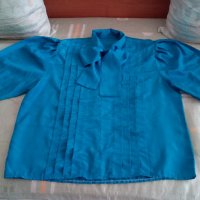 Дамска копринена блуза, снимка 1 - Ризи - 36653506