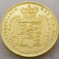 Монета Великобритания 5 Паунда 1826 г Крал Джордж IV, снимка 2 - Нумизматика и бонистика - 44069352