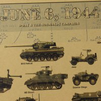 Постер постери плакат танкове 35/51 см., снимка 2 - Декорация за дома - 39939572