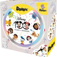 Настолна игра Dobble Disney 100 (българско издание) - семейна, снимка 1 - Игри и пъзели - 43709960