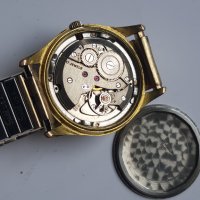 Позлатен мъжки механичен часовник OLMA 17 Jewels, снимка 10 - Мъжки - 38840914