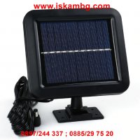 Външна лампа със соларен панел и датчик за движение - 56 ДИОДА, снимка 5 - Други стоки за дома - 26713833