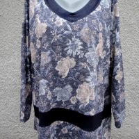 4XL Нова блуза Manti fashion /Унгария/ , снимка 1 - Блузи с дълъг ръкав и пуловери - 27321050