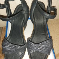 Черни сандали на платформа, снимка 1 - Сандали - 39872488