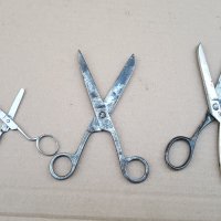 Ножица ножици 3 бр, снимка 2 - Антикварни и старинни предмети - 43575810