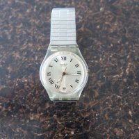 Ретро ръчен часовник SWATCH AG 1998, швейцарско производство, унисекс, снимка 8 - Дамски - 43379501