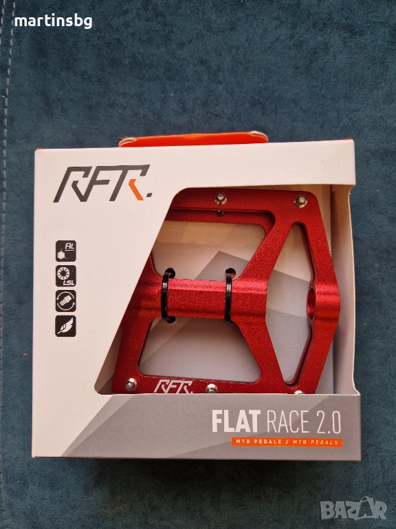 Платформени педали RFR Flat RACE 2.0 Flat Pedals, снимка 1