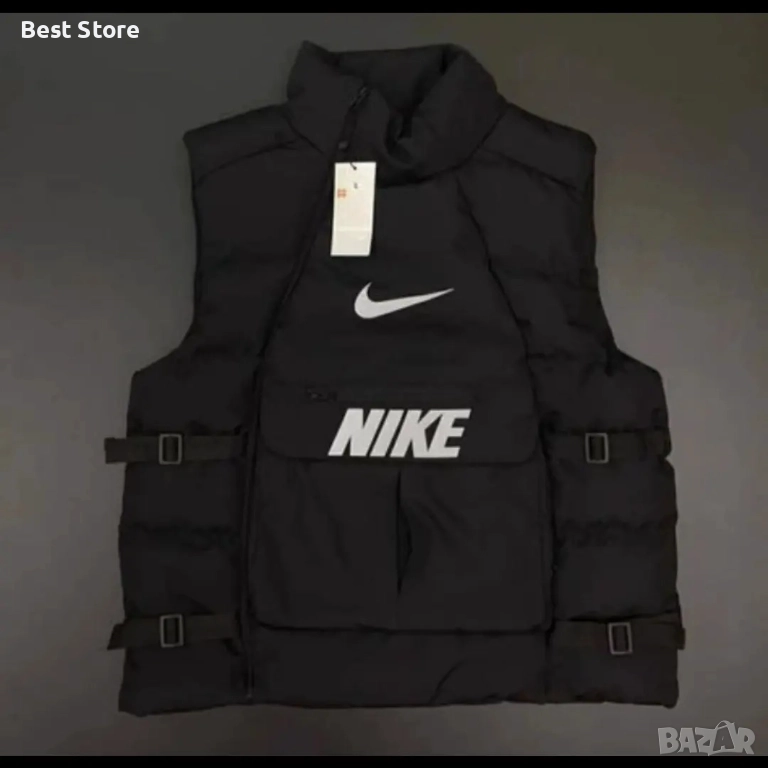 Nike мъжки черен елек , снимка 1