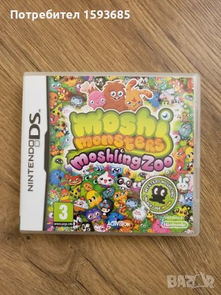 Игра за Nintendo DS - Moshi Monsters, снимка 1
