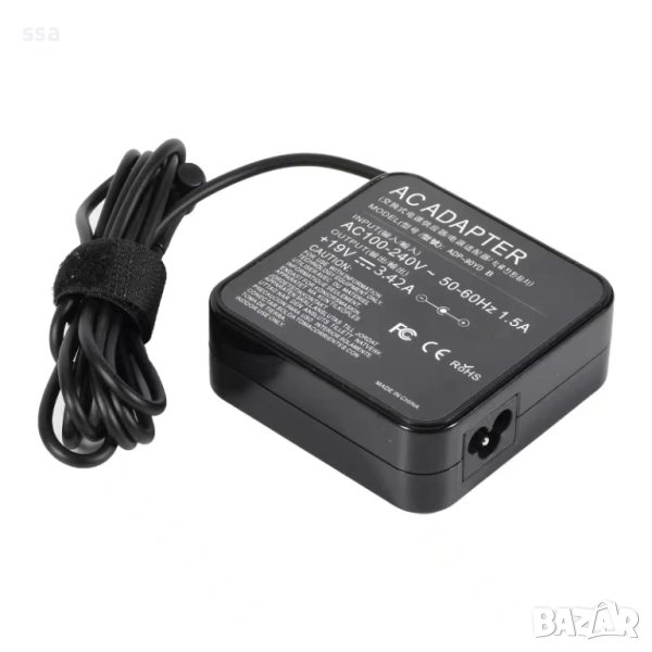 Зарядно за лаптоп Laptop Adapter ASUS 19V 3.42A 65W 4.5x3.0mm -69, снимка 1