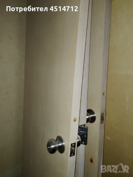 Врати за баня ,ламинирано покритие .+подарък каса, снимка 1