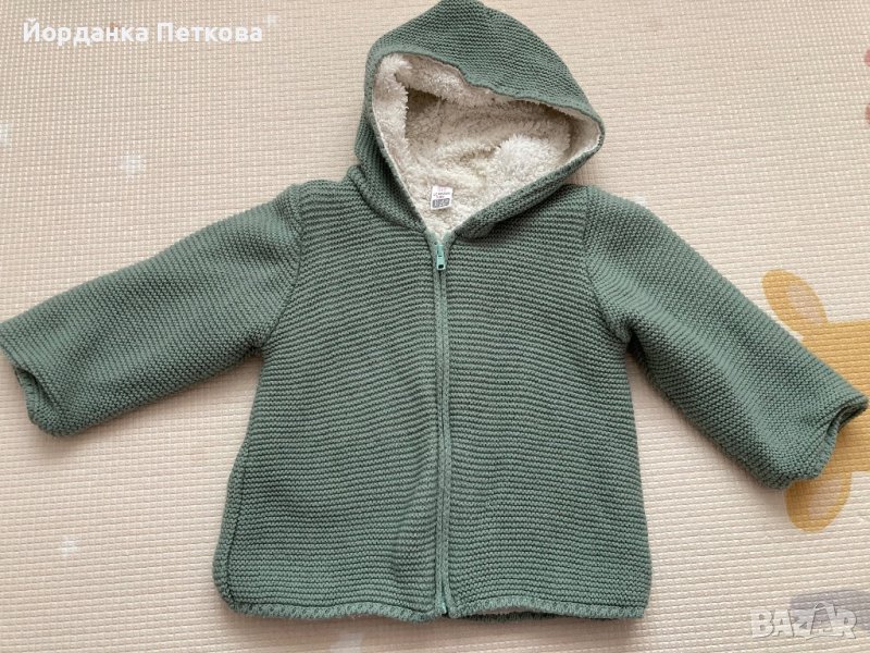 Лот яке и плътна жилетка 92 р-р общо за 6 лв, снимка 1