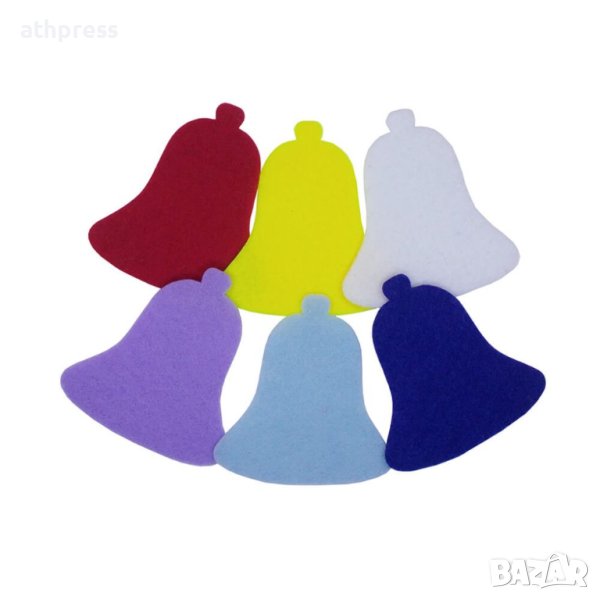 Фигурки от филц 1 мм и 2 мм Звънче 65/70 мм, снимка 1