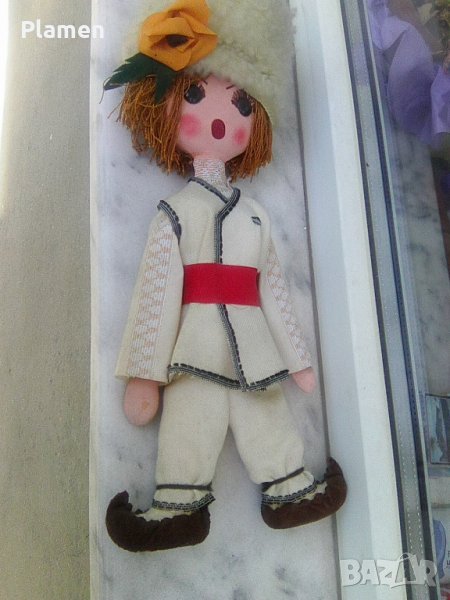 Битова кукла на момче в народна носия, снимка 1