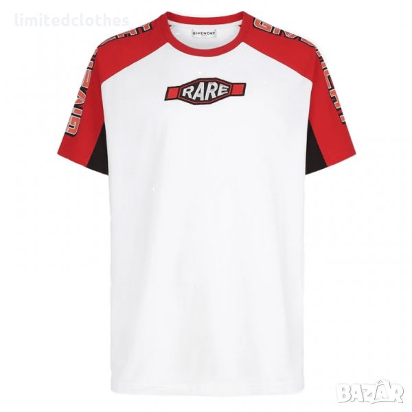GIVENCHY Rare Three Tone Logo Мъжка Тениска size S, снимка 1