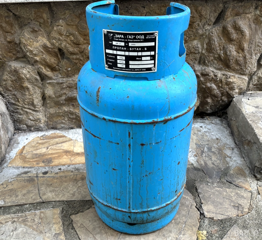 Голяма Газова Бутилка 27 л./13,5 кг., снимка 1