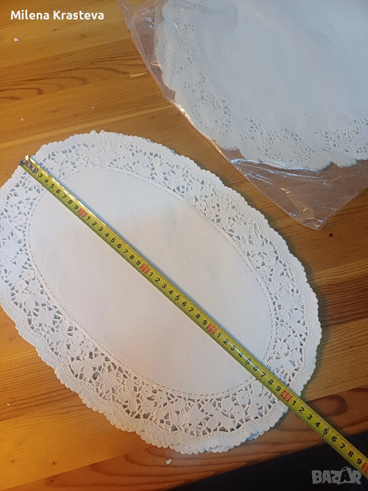 Колекционерски дантелени салфетки 30 б., снимка 1