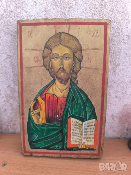 Икона рисувана., снимка 1