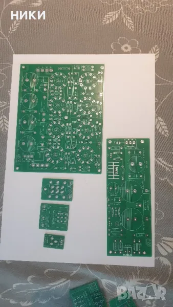 продавам печатни платки за стерео лампов усилвател , снимка 1