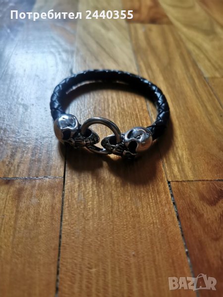 Мъжка гривна стомана , снимка 1