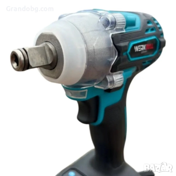 Немски Безчетков Акумулаторен Ударен Гайковерт – Винтоверт 36V 8Ah 850 N/m + подарък 3 бр. вложки и , снимка 1