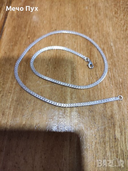 Сребърно колие (48), снимка 1