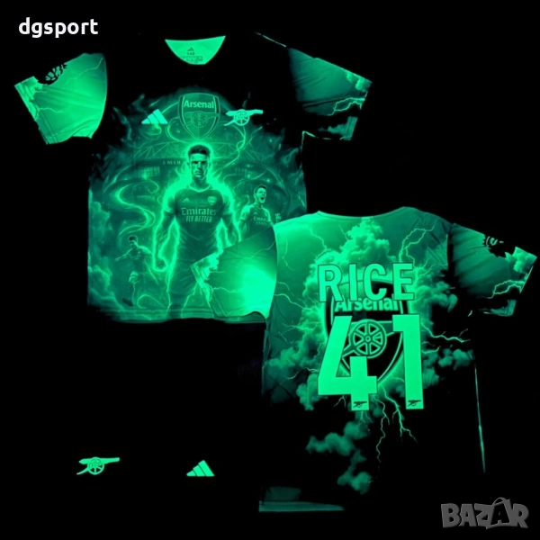 Детски флуоресцентен екип на Арсенал #Деклан Райс#41!, снимка 1