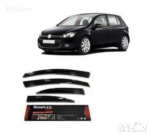 Ветробрани Външни за VW GOLF V VI 5 6 2003 - 2012 Предни и Задни Комплект 4 броя, снимка 1