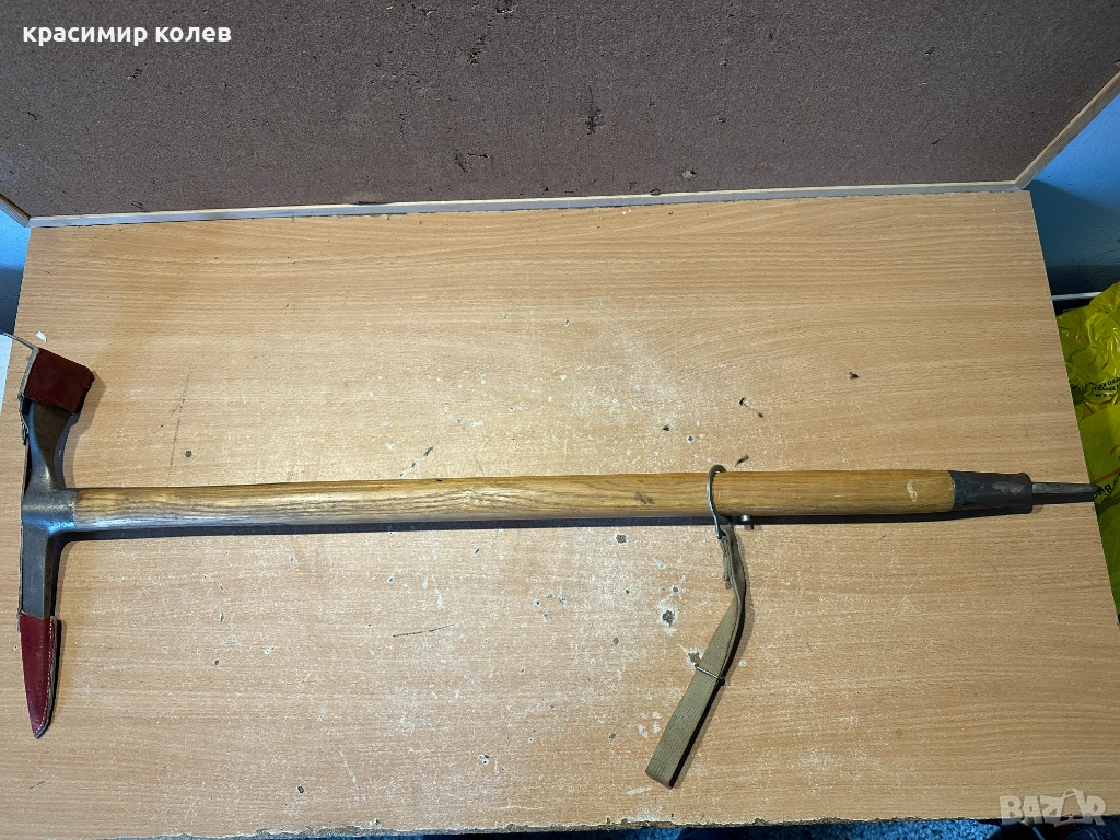 ръчно кован стар пикел, снимка 1