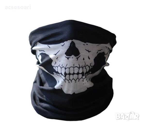 Маска /кърпа бандана/ за лице - череп, снимка 1
