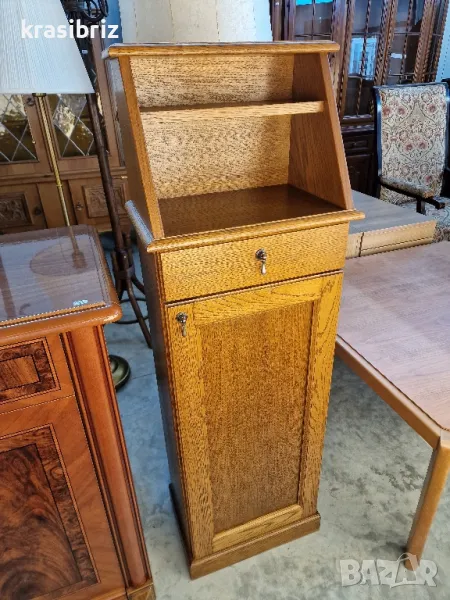 Масивно Високо Шкафче -внос от Германия! , снимка 1