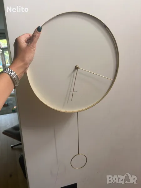 Стенен часовник Karlsson, снимка 1