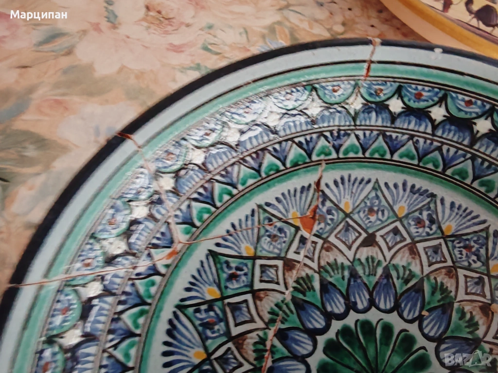 Керамични чинии от Узбекистан, снимка 1