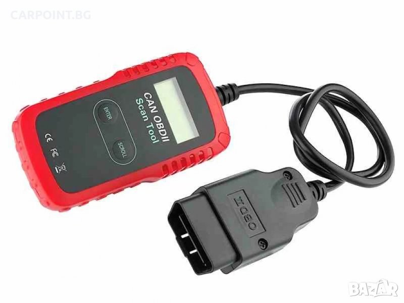 СКЕНЕР ТЕСТЕР ЗА ДИАГНОСТИКА НА АВТОМОБИЛ CARMOTION, OBD II EOBD, 58066 1БР., снимка 1