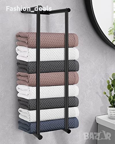 Нова Поставка за кърпи монтаж на стена Съхранение баня Организатор, снимка 1