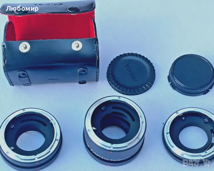 Удължители,Рингове,Адаптери Vivitar Макро пръстени - за FD и FL обективи комплект за макро, снимка 1