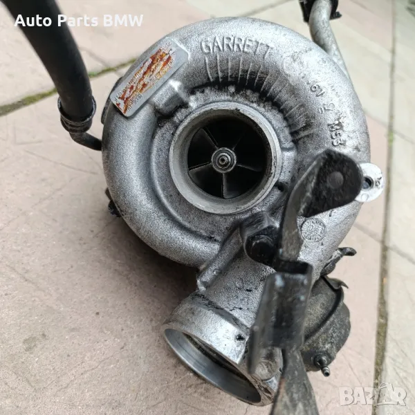 Турбо GT2260V Вакумно за BMW E60 E61 E65 530D БМВ Е60 Е61 Е65 530D 730D Турбина Garrett , снимка 1