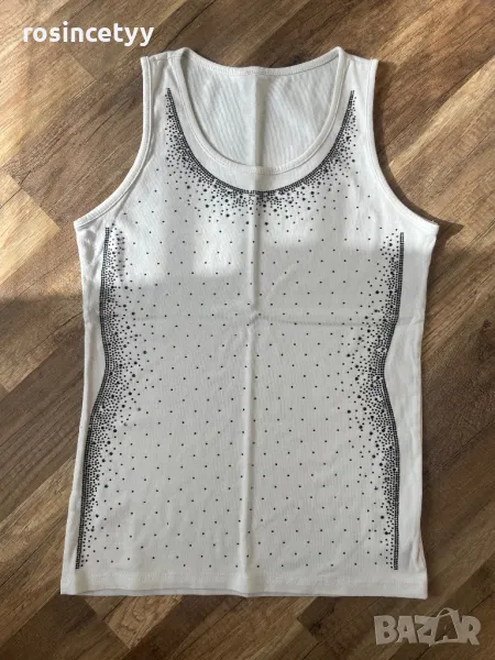 Бял потник с камъни , снимка 1