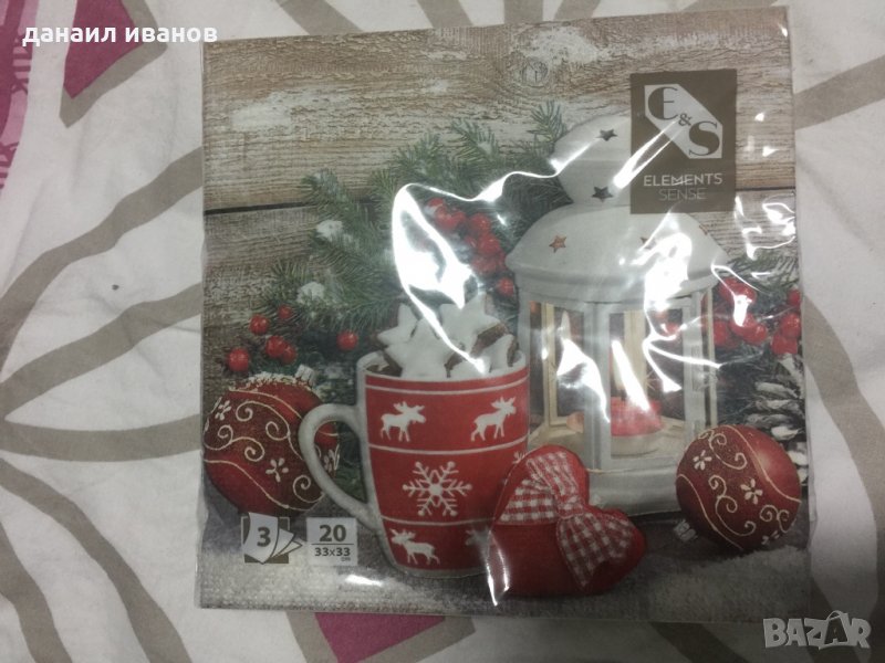 Салфетки 33/33см 20 броя , снимка 1