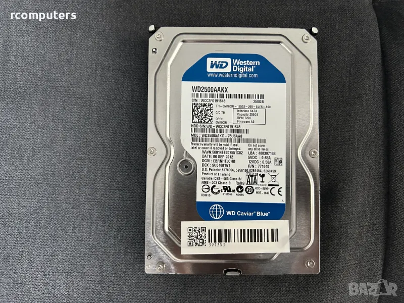 	Хард диск WD 250GB SATA за компютър, снимка 1