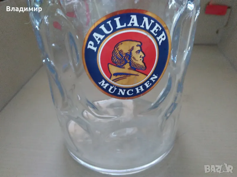 Халба за бира - 1 л., снимка 1