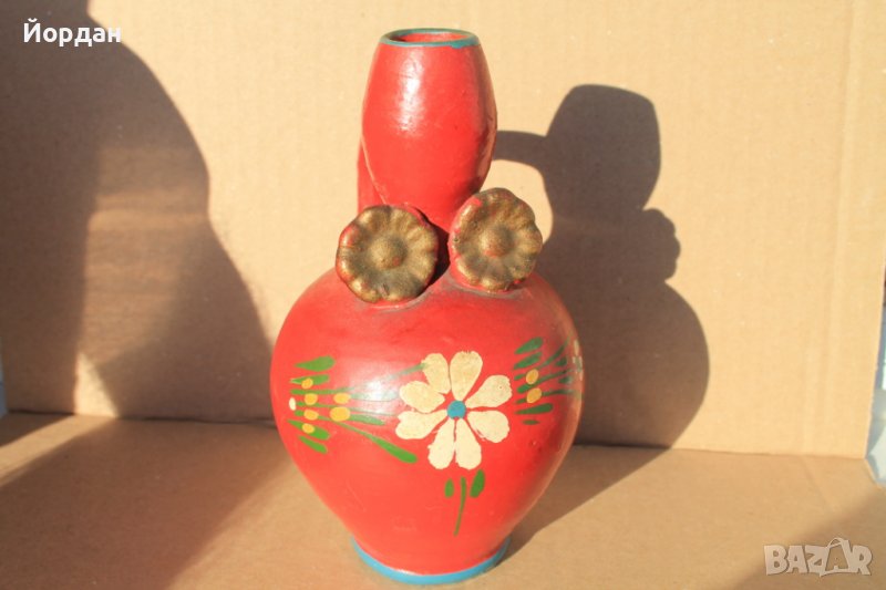 Стара българска керамична стомна, снимка 1