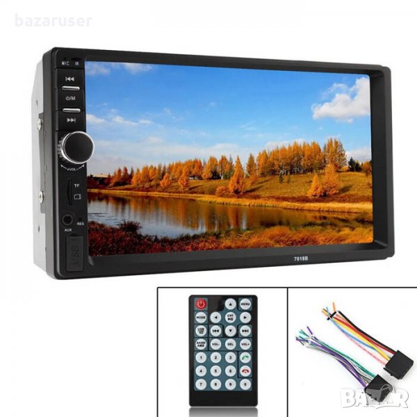 Мултимедия за автомобил със 7-инчов TFT екран 1280x720/183181, снимка 1