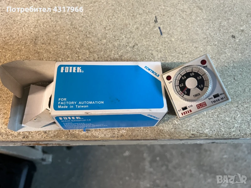 Продавам нови индустриални таймери FOTEK TM48-M1, снимка 1