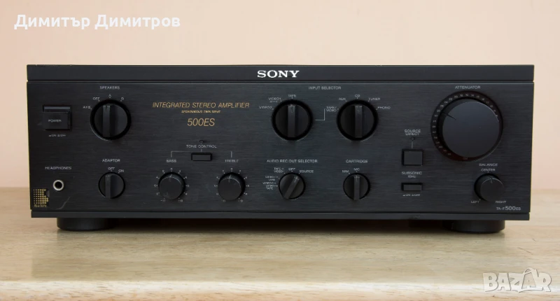 Предлагам транзисторен стерео усилвател Sony TA-F500ES, снимка 1
