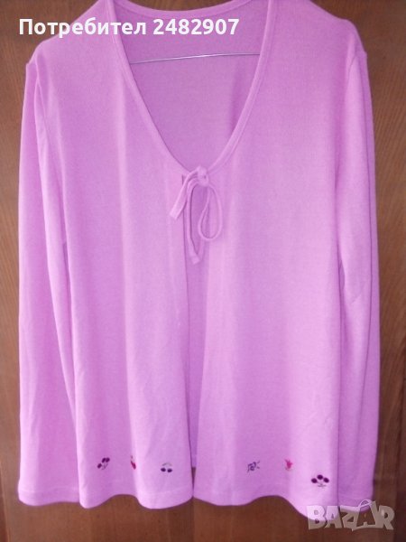 Дамска розова жилетка, снимка 1